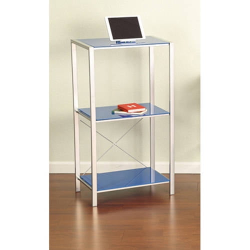 Mainstays Glass Bookcase, Multiple Colors