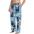 thumbnail image 2 of Xecao Airplanes and Aviation Signs Men's Straight Lounge Pajama Pants: The Ultimate in Comfortable Sleepwear, 2 of 9