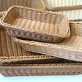 thumbnail image 4 of Hand-woven Bamboo Storage Basket Fruit Candy Dish Rattan Bread Basket, 4 of 8
