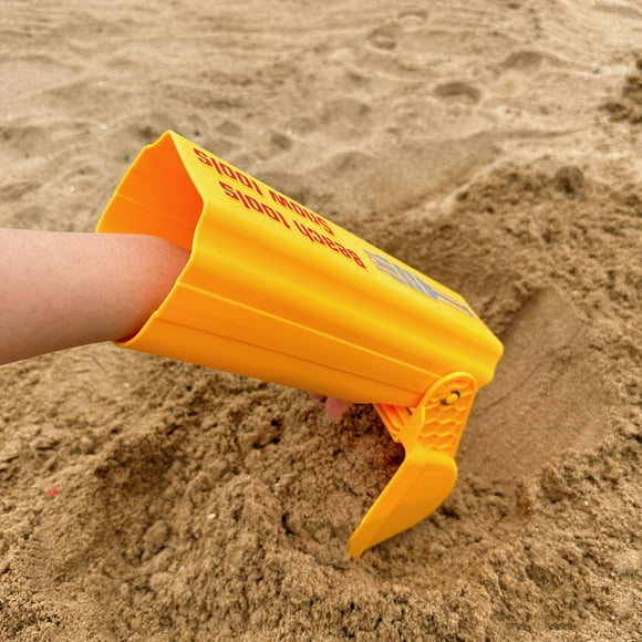 Unloading Vehicle+sand Digging Arm,Sand Toy – Children Snow Manual Excavation | Interactive Grip Development Tool Big Size Water Sand Play Toy Sand Shovel Bag Beach Bones Sand Play Set Blow up Slide