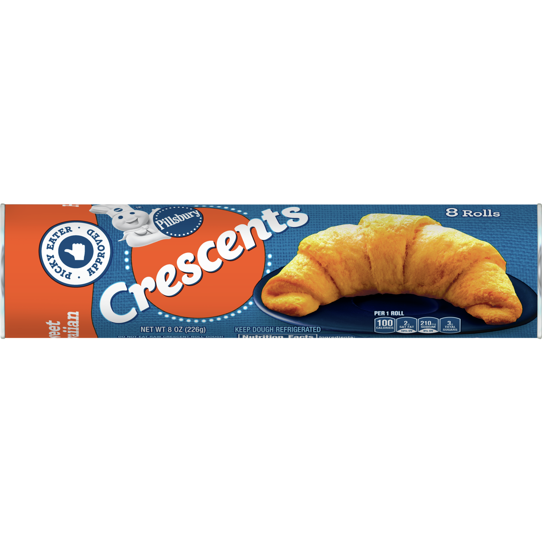 Pillsbury Sweet Hawaiian Crescent Rolls 8 Count 8 Oz Walmart Com Walmart Com