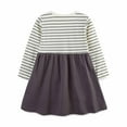 thumbnail image 3 of Spazoro Kids Girls Dress, Cotton Fashion Long Sleeve Cute Print Princess Fall Winter Dresses for Childs Girls Beige Size 1-2T, 3 of 5