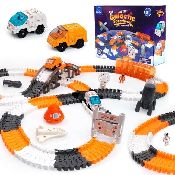 USA Toyz Galactic Speedway Track Set for Kids