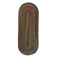 thumbnail image 2 of Colonial Mills WA87R024X156 2 x 13 ft. Wayland Oval Runner Rug, Brown, 2 of 5