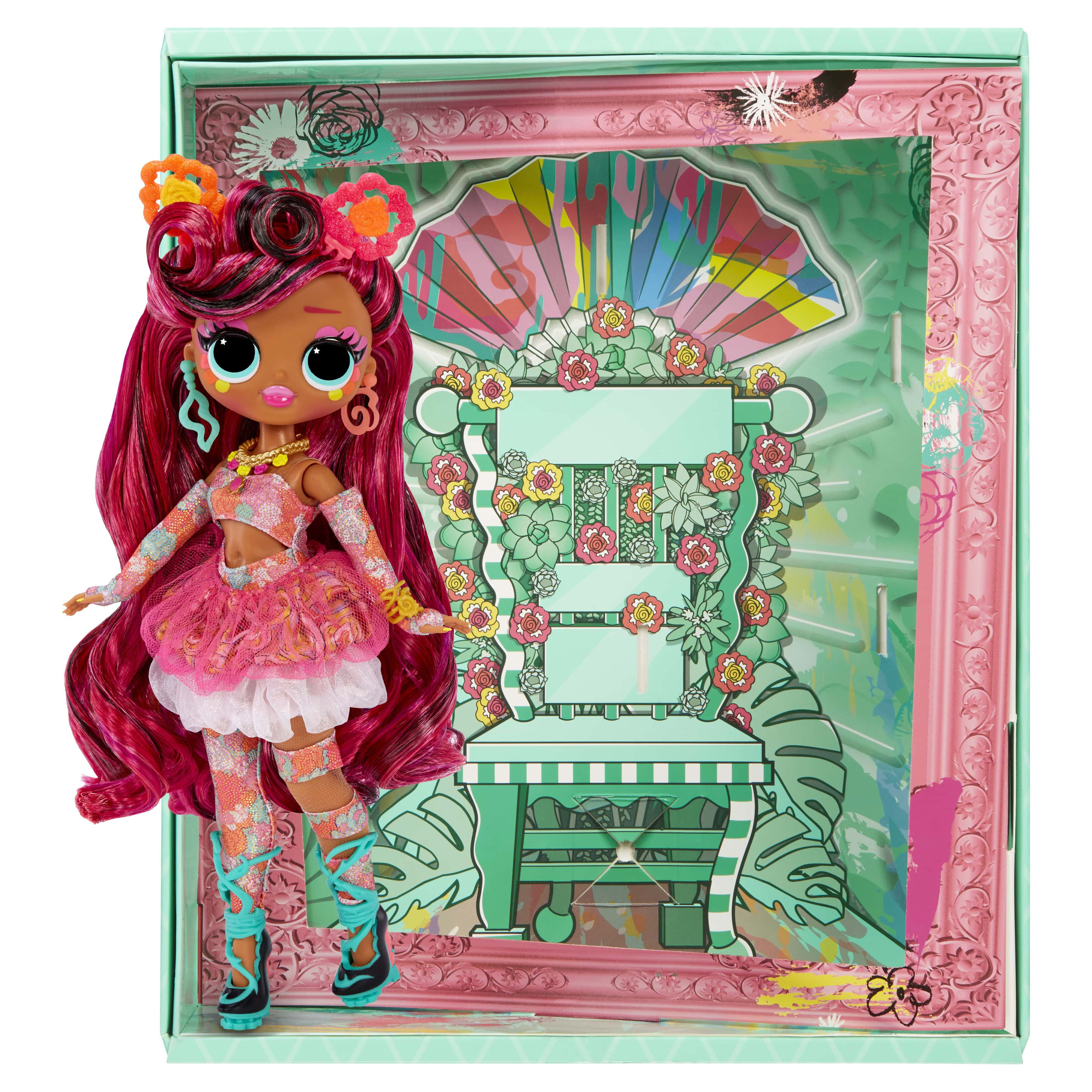 LOL Surprise OMG Queens Sways fashion doll with 20 Surprises Including  Outfit and Accessories for Fashion Toy Girls Ages 3 and up, 10-inch doll 