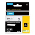 thumbnail image 1 of Etiqueta DYMO Rhino Industrial de poliéster permanente de 24 mm x 5,5 m, 1 of 3