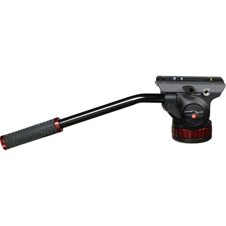 Image of Bogen - Manfrotto 502HD Pro Video Head with Quick-Release and Flat Base MVH502AH