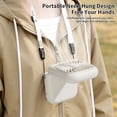 thumbnail image 3 of Personal Cooling Fan USB Folding Mirror Fan Misting Spray Cooling, 3 of 9