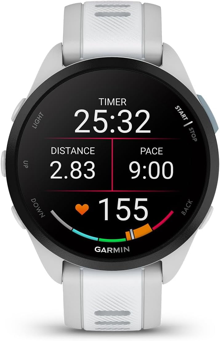 Garmin Forerunner 165 (Mist Grey/Whitestone) GPS Running