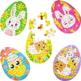 thumbnail image 1 of Minipuzles con forma de huevo de pascua Skylety Bunny Chick, 20 piezas, 1 of 7
