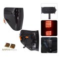 thumbnail image 4 of munirater Brake Lamps Tail Lights Black Replacement for 2009-2014 Ford F150 Pickup LED LT-F15009JMLED-TM, 4 of 7