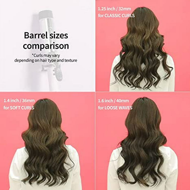 VODANA Glam Wave Curling Iron 40mm black