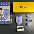 thumbnail image 2 of Er na Épilateur pour Visage et Corps, Tondeuse Bikini pour Femme, Machine de Rasage Rechargeable, Épilateur pour Femmes, Rasoir Électrique, Rasoir KM-6037, 2 of 13