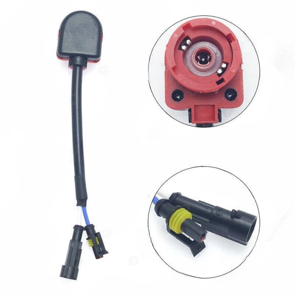 Automotive general HID headlight socket harness D2 D2S D2R D2C bulb adapter converter plug cable