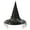 #B-Bronze, variant on TYUHjkL Black Witch Hat with Veil, 14.96in Halloween Costume Accessory with Starry Mesh and Gold Buckle for Party Cosplay, #A-Army Green