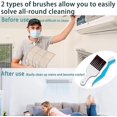 thumbnail image 5 of 5 Pcs Air Conditioner Fin Cleaner Set 3 Different AC Condenser Fin Comb Fin Straightener,2 Different Brush Condenser AC Coil Cleaner Air Refrigerator Fin Evaporator Cleaner, 5 of 5