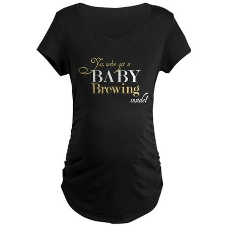 

CafePress - Baby Brewing Maternity Dark T Shirt - Maternity Dark T-Shirt