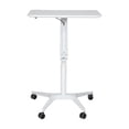 thumbnail image 5 of Unique Furniture 28" Height Adjustable Stand Up Laptop Table in White, 5 of 6