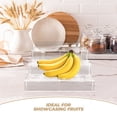 thumbnail image 3 of SOPOTUTU 1Pcs Clear Risers Display Stands Plastic Tiered Presentation For Retail Store Cold Cabinet Use, 3 of 8