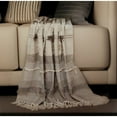 thumbnail image 2 of Parkland Collection Neil Eclectic Beige 52" x 67" WOVEN HANDLOOM Throw, 2 of 5