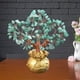 thumbnail image 5 of Decoración personalizada del árbol del dinero de cristal Piedras Feng Shui Alambre Adorno de dad Estante de base de Macarena Árbol del dinero, 5 of 7