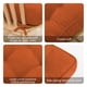 thumbnail image 5 of Cojines para el hogar, cojines redondos de pana, tatami de 45 cm (17,7 pulgadas), tapizados en tela, cojines tejidos redondos, para sala de estar, duraderos, lavables, fáciles de usar., 5 of 8