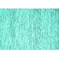 thumbnail image 1 of Ahgly Company Machine Washable Indoor Rectangle Solid Turquoise Blue Modern Area Rugs, 4' x 6', 1 of 4