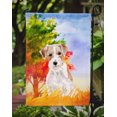 thumbnail image 3 of Carolines Treasures CK1928GF Jack Russell Terrier Automne Jardin Taille Drapeau, 3 of 3