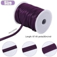 thumbnail image 2 of 80M Satin Ribbon for Garment Accessories Cheongsam Decoration Indigo 3/8 inch(9mm), 2 of 9