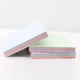 thumbnail image 1 of Nvzi 5 blocs de notas adhesivas, blocs autoadhesivos de colores de 3 x 3 pulgadas, adhesivo fuerte, fácil de colocar, 100 hojas/bloc, 5 colores, 1 of 1