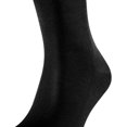 thumbnail image 4 of Falke Men's Socks - Tiago, Socks, Cotton, Logo, Long, Solid Color Black 43-44, 4 of 5