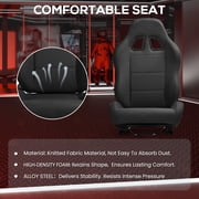Supllueer 3060 Aluminum Racing Simulator Cockpit with Seat & Triple TV Stand Fits Logitech Thrustmaster for Fanatec and Moza