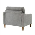 thumbnail image 5 of Studio Living Sanborn Modern Arm Chair, Gray Woven Fabric, 5 of 9