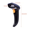 thumbnail image 3 of Yeacher Scanner de Codes-Barres Portable 1D2D/QR USB Filaire Lecteur de Codes-Barres Déclencheur Manuel/numérisation Automatique Continue Support Papier Code/écran Code Compatible avec Windows Android pour Supermarché Bibliothèque Journal, 3 of 6