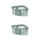 thumbnail image 3 of Estante de Soporte de baño Billuyoard Multicolor Tamaño compacto 2piezas Verde, 3 of 6
