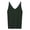 Dark Green #1, variant on WULMLEO Women's Sleeveless Bright Silk Tank Top Sexy V-Neck Knitted Camisole Thin Glitter Bling Club Spaghetti Shirts Light Purple One Size