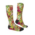 thumbnail image 3 of Bingfone Compression Socks For Women And Men Long Socks For Running Athletic Cycling Nurse-Bright Mushrooms, 3 of 9