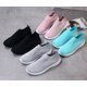 thumbnail image 4 of Correr Caminar Tejer Calcetines Zapatillas Sin cordones Zapatos para Mujer ER, 4 of 4
