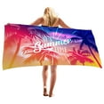 thumbnail image 3 of WJHWSX Microfiber Beach Towel,Beach Towel Clearance Sale,Lightweight,Printed,Rectangle,Polyester,Multi-color,75*150cm, 3 of 3