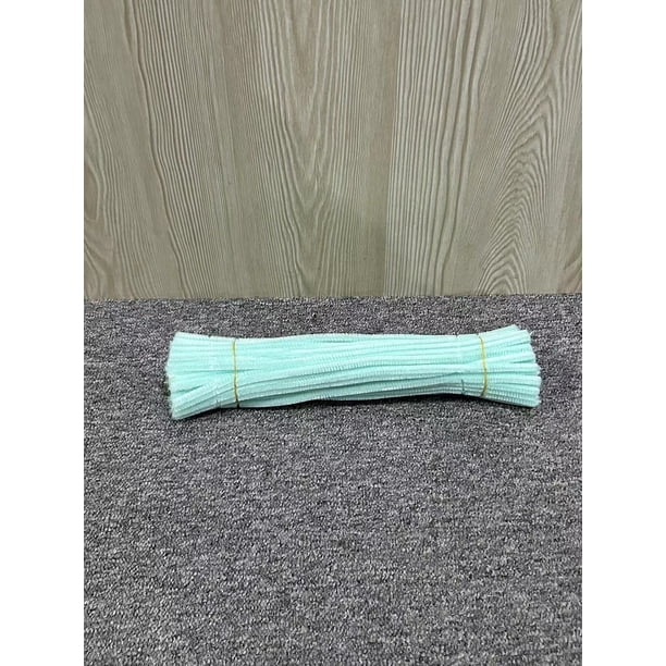 Barra de torsión de raíz peluda de colores, accesorios de arcilla para jardín de infantes, material hecho a mano para bricolaje, limpiador de pipas