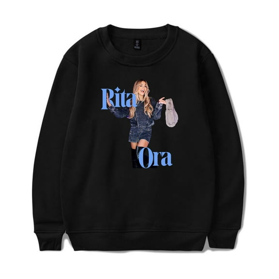 Rita Ora Merch Hoodie unisex fashion trend long sleeved round neck pullover