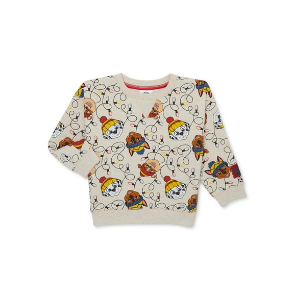 PAW Patrol Toddler Boy's Christmas Sweatshirt, Sizes 12 Months-5T