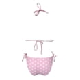 thumbnail image 2 of Traje de Baño Ocean Pacific para Mujer, Cintas Ajustables, Estampado Puntos Rosa Talla G 2 Piezas, 2 of 4