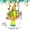 D, variant on Outdoor Hanging Decor, Parrot Decor, Hanging Outdoor Decor, Fake Parrot, Weather-Resistant Outdoor Bird Decor, Resin Bird Decoration, Hand-Painted Bird Statue Garden Decor, Tree Decoration,A