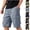 Gray, variant on HAJWOH Cargo Shorts for Men Durable Drawstring Knee Length Shorts Outdoor Hiking Carpenter Short with Pockets