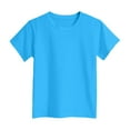 thumbnail image 6 of Gubotare Toddler Summer Clothes Girls' T Shirts Kids' Summer Short Sleeve Fashion Tops Tees (Sky Blue,Size 11-12 Years), 6 of 6