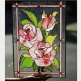 thumbnail image 4 of 4 Piezas de Ventana de Vidrieras Colgantes Decoración de Ventana 8 "x 6" con Cadena Moderna Gloria panel de cortinas de ventana, 4 of 9