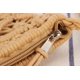thumbnail image 3 of Firefly hope Bolso de hombro tejido para mujer, bolso de mano y neceser, elegante bolso de playa de verano, 26 x 1 cm x 21 cm (caqui)., 3 of 5