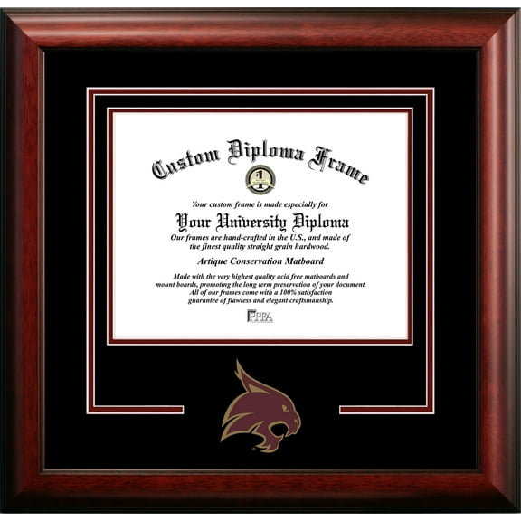 Texas State Bobcats 11" x 14" Spirit Diploma Frame