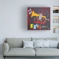 thumbnail image 2 of Trademark Fine Art 'Jazz Series Trumpet' Canvas Art by Design Turnpike, 2 of 4